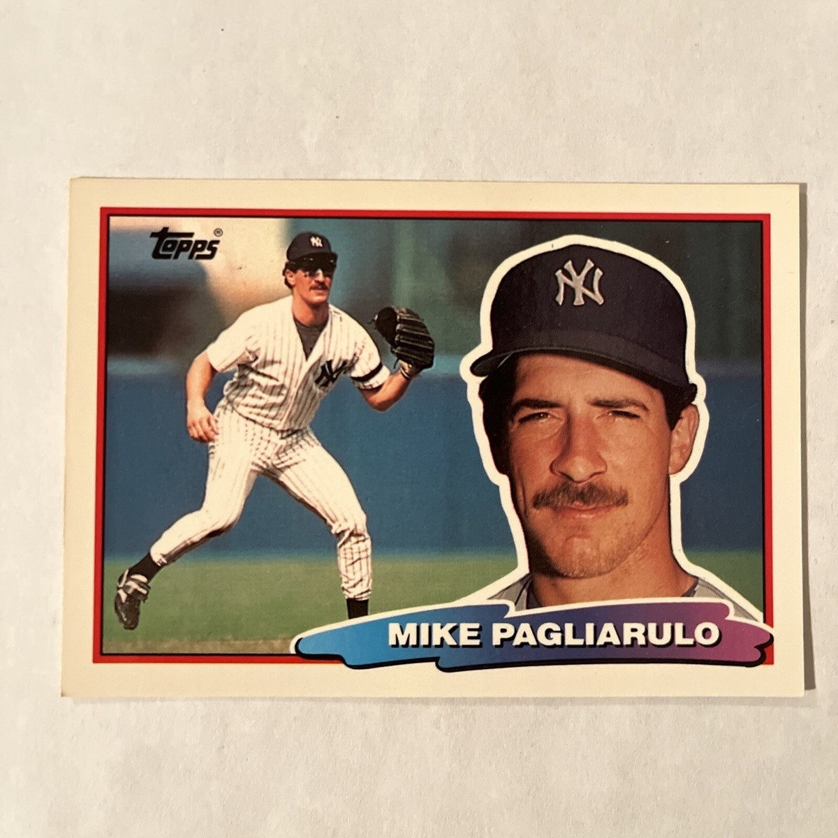 1988 Topps Big Baseball 138 Mike Pagliarulo MLB EBay