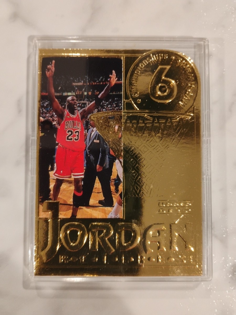 Michael Jordan Upper Deck Gold Cards