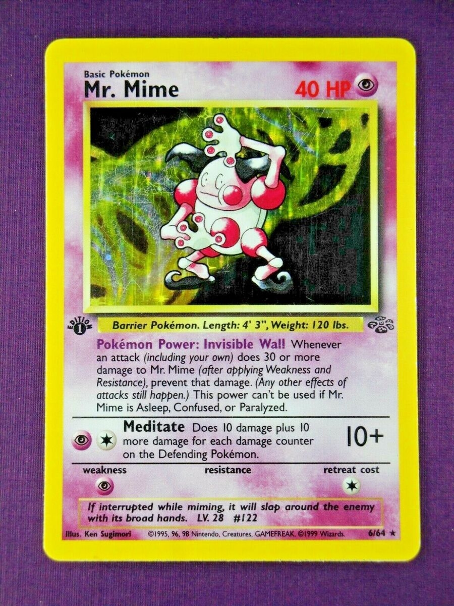 Pokemon Card Mr Mime