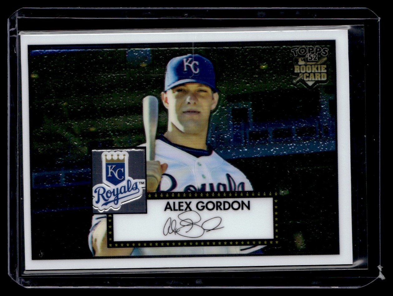 2007 Topps Rookie 1952 Edition Chrome Alex Gordon TCRC14 On Kronozio
