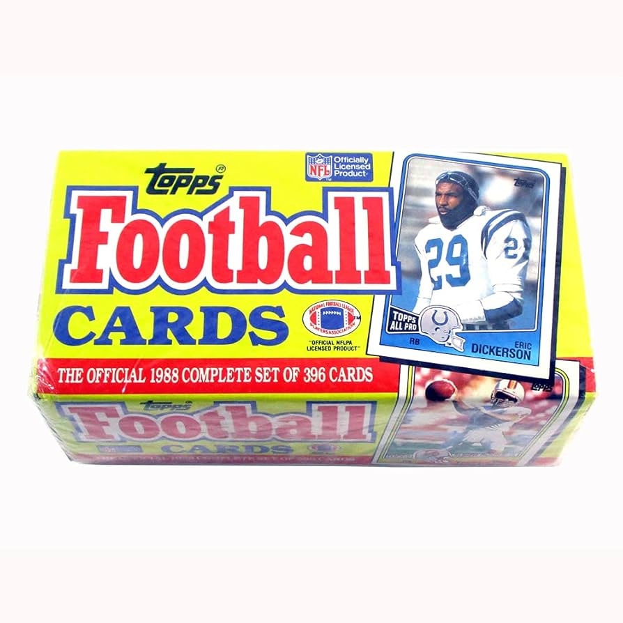Amazon 1988 Topps Football Factory Set 396 Cards Bo Jackson RC Elway Marino Collectibles Fine Art