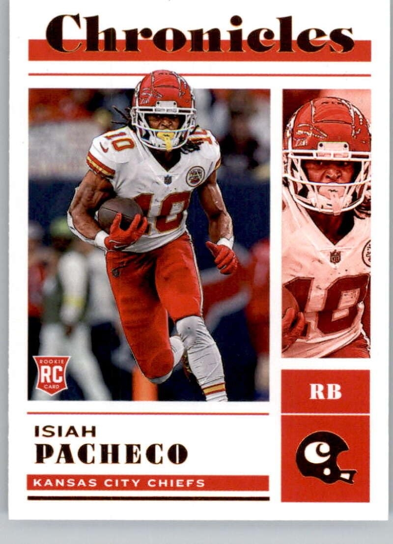Amazon 2022 Panini Chronicles Bronze 36 Isiah Pacheco Kansas City Chiefs RC Rookie Card Official NFL Football Card In Raw NM Or Better Condition Collectibles Fine Art