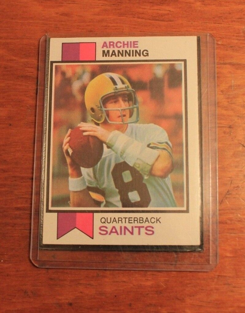 ARCHIE MANNING 1972 VINTAGE TOPPS FOOTBALL CARD EBay