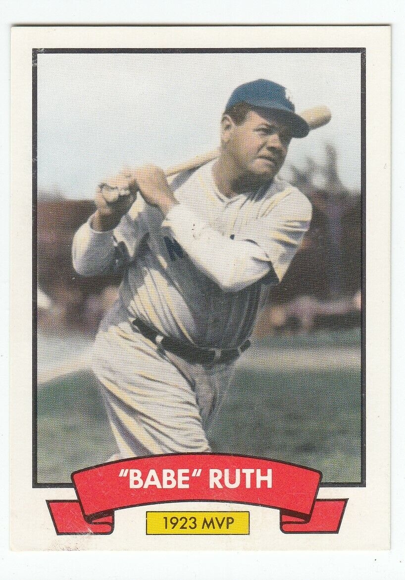 Babe Ruth 1991 Ruth Family ML Baseball Card EBay