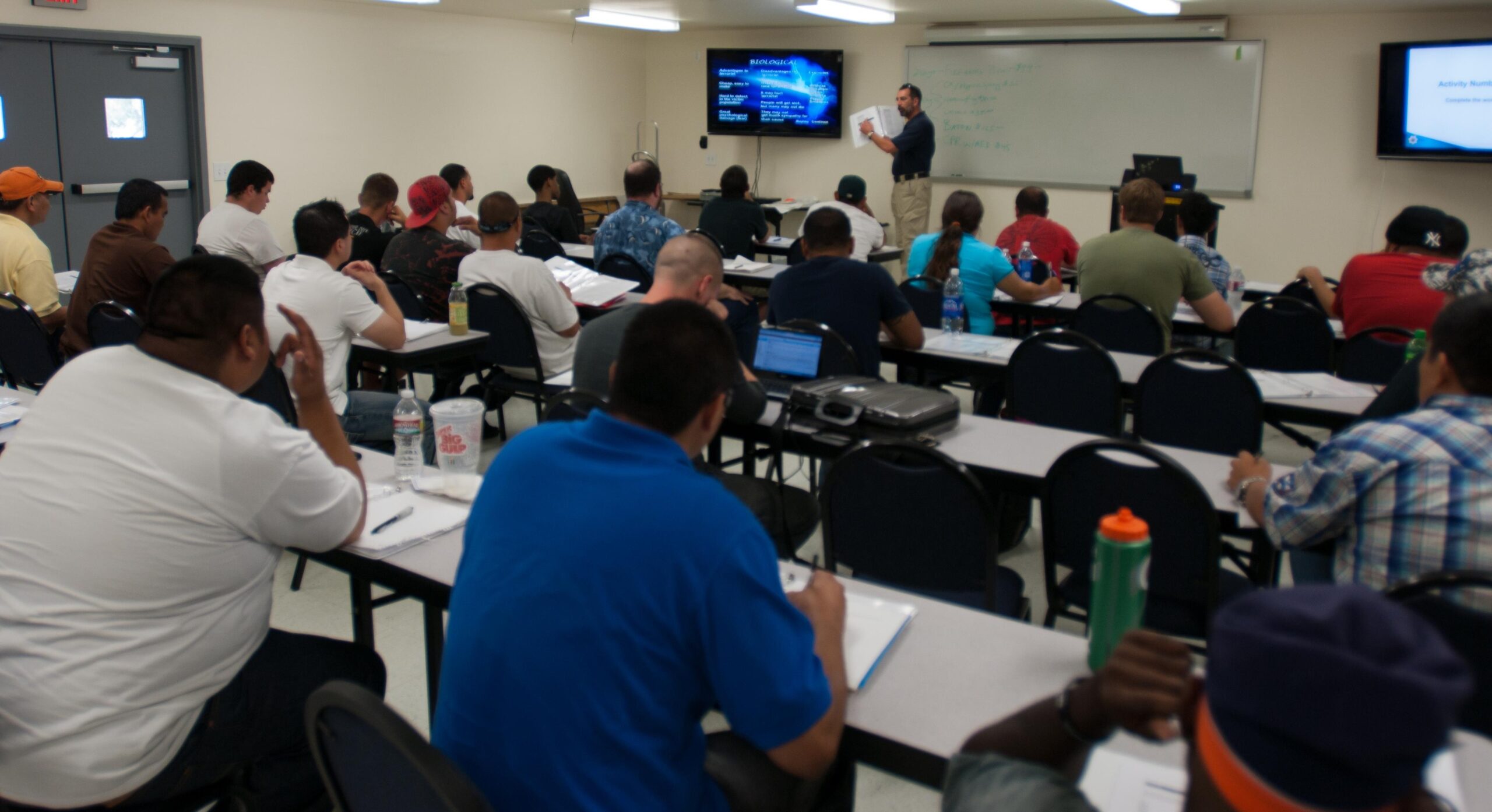 Classroom 1 Security Guard Card Training