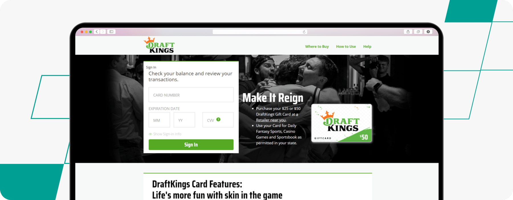 Draftking Gift Cards