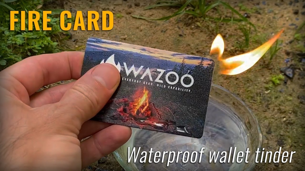Firecard Wazoo s Waterproof Wallet Tinder YouTube