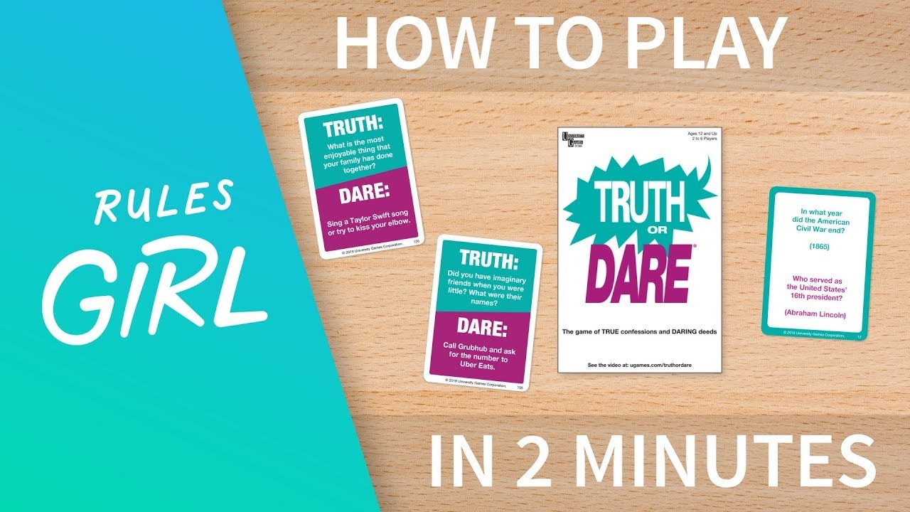 Card Game Truth Or Dare