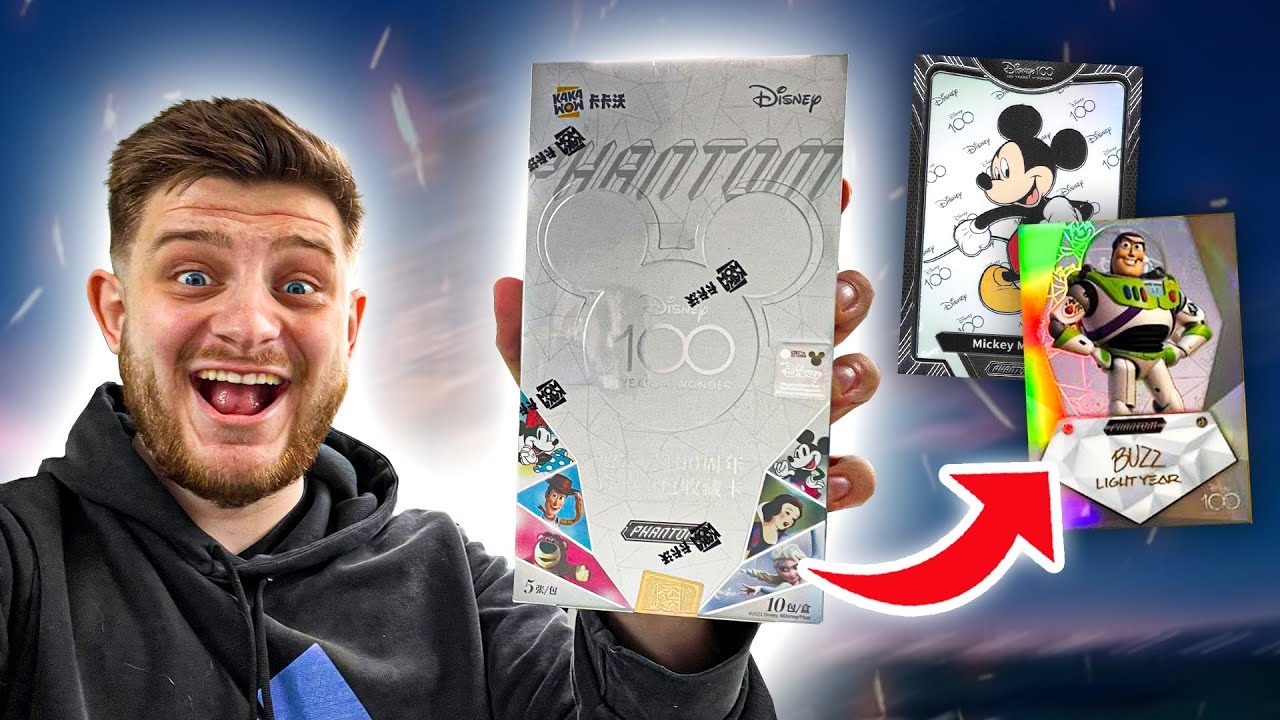 KAKAWOW PHANTOM DISNEY 100 YEARS OF WONDER HOBBY BOX BREAK YouTube