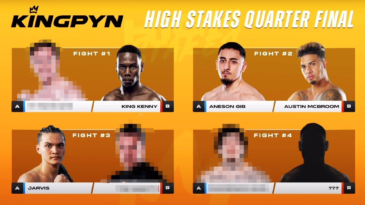 Kingpyn Boxing FULL Card Revealed YouTube
