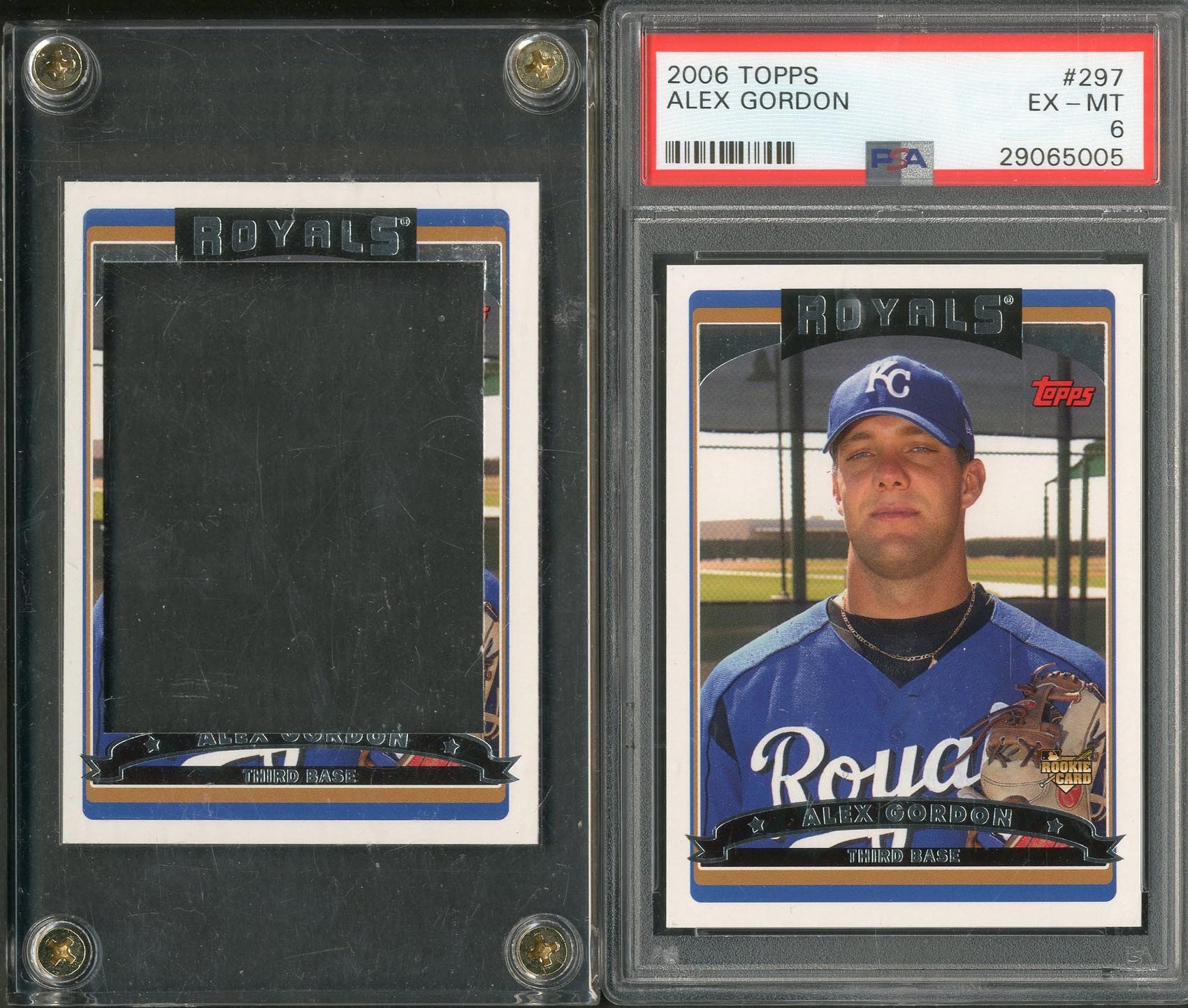 Alex Gordon Rookie Card