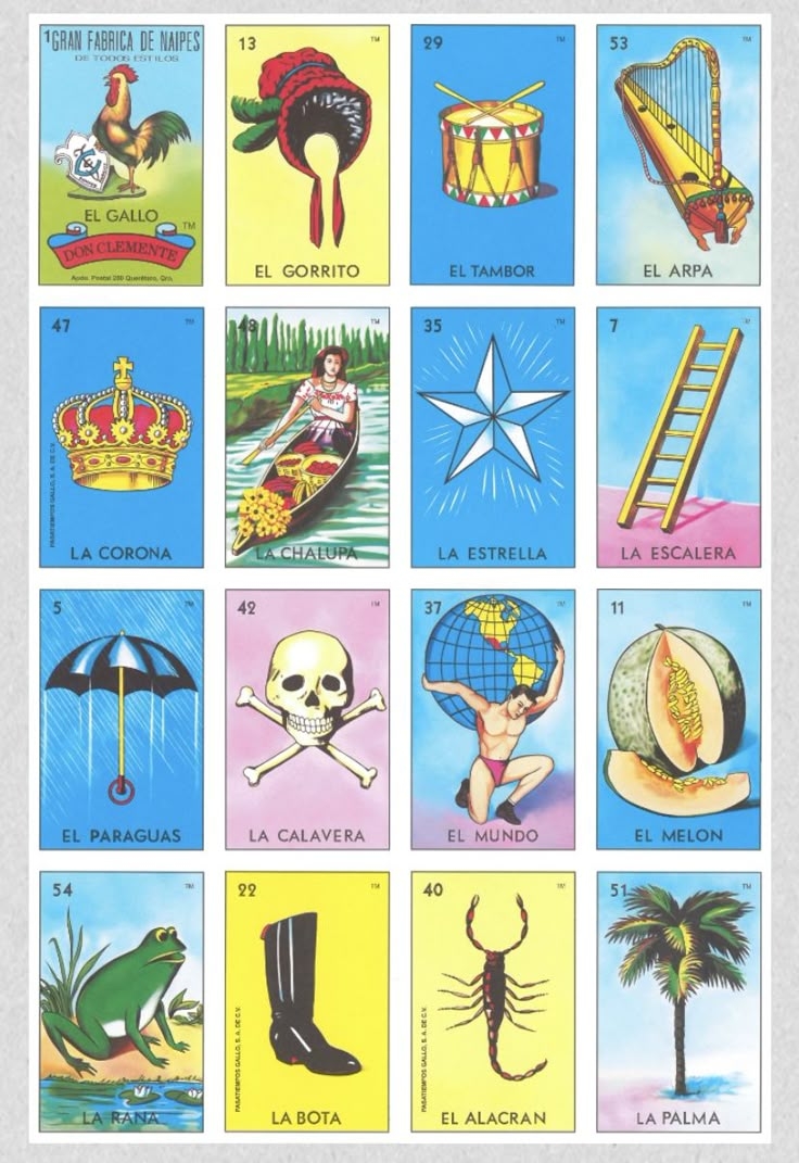 Loteria Cards