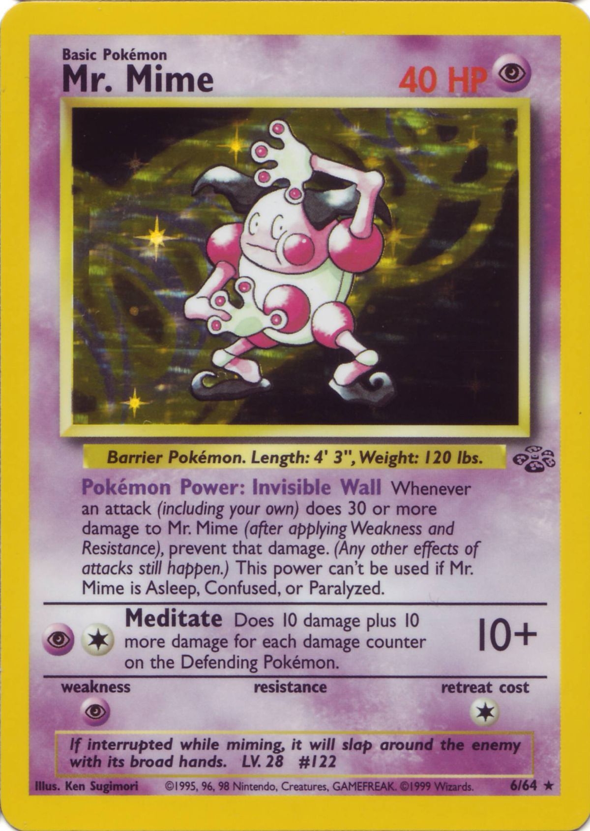 Mr Mime Jungle 6 Bulbapedia The Community driven Pok mon Encyclopedia