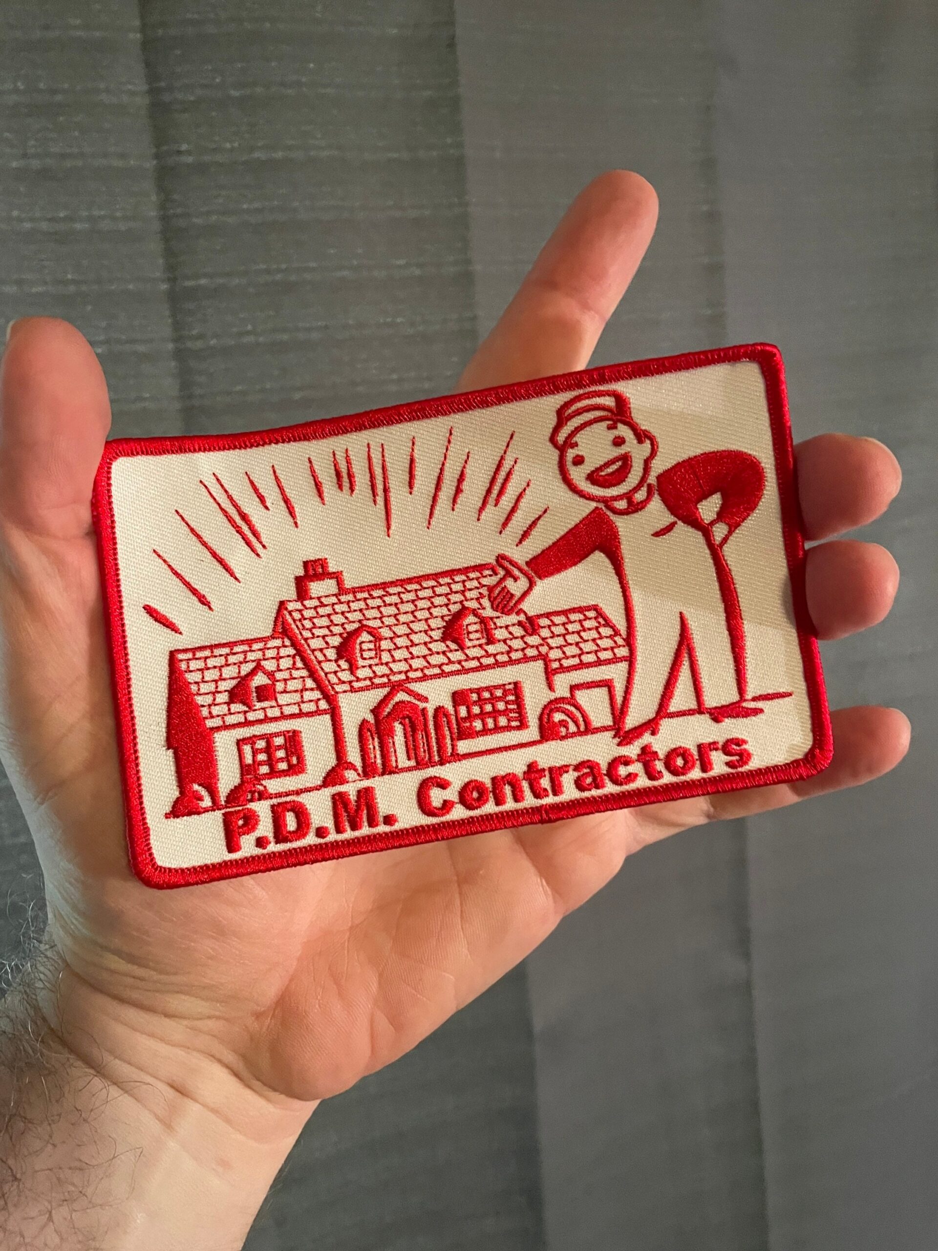 PDM Contractors Patch True Crime Etsy UK
