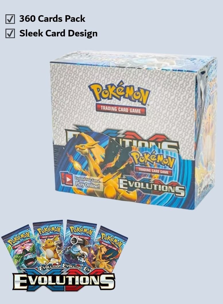 Pokemon Pokemon Cards 360 Piece Game Pokemon Evolutions Cards Tradedubai ae Wholesale B2B Market