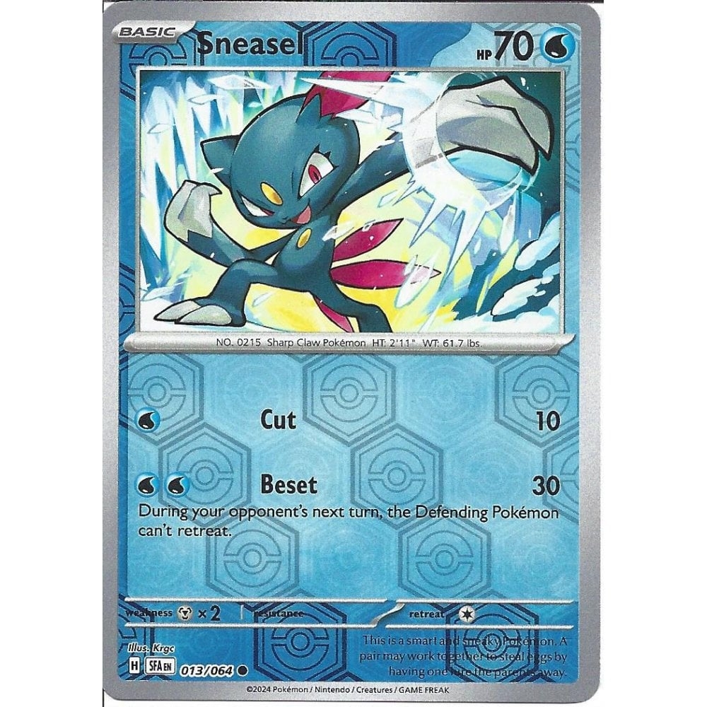 Sneasel Pokemon Card Value
