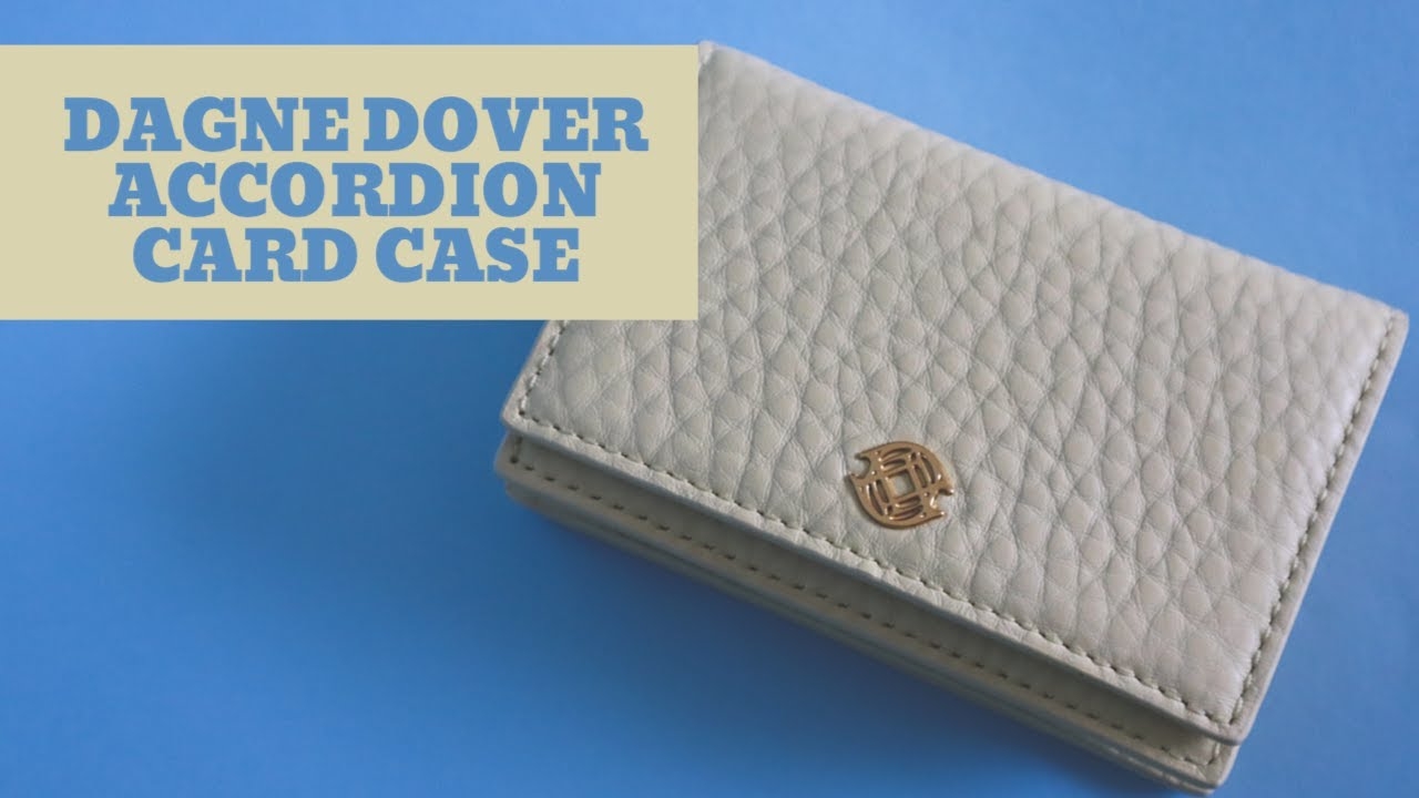 Quick Look Dagne Dover Accordion Card Case YouTube