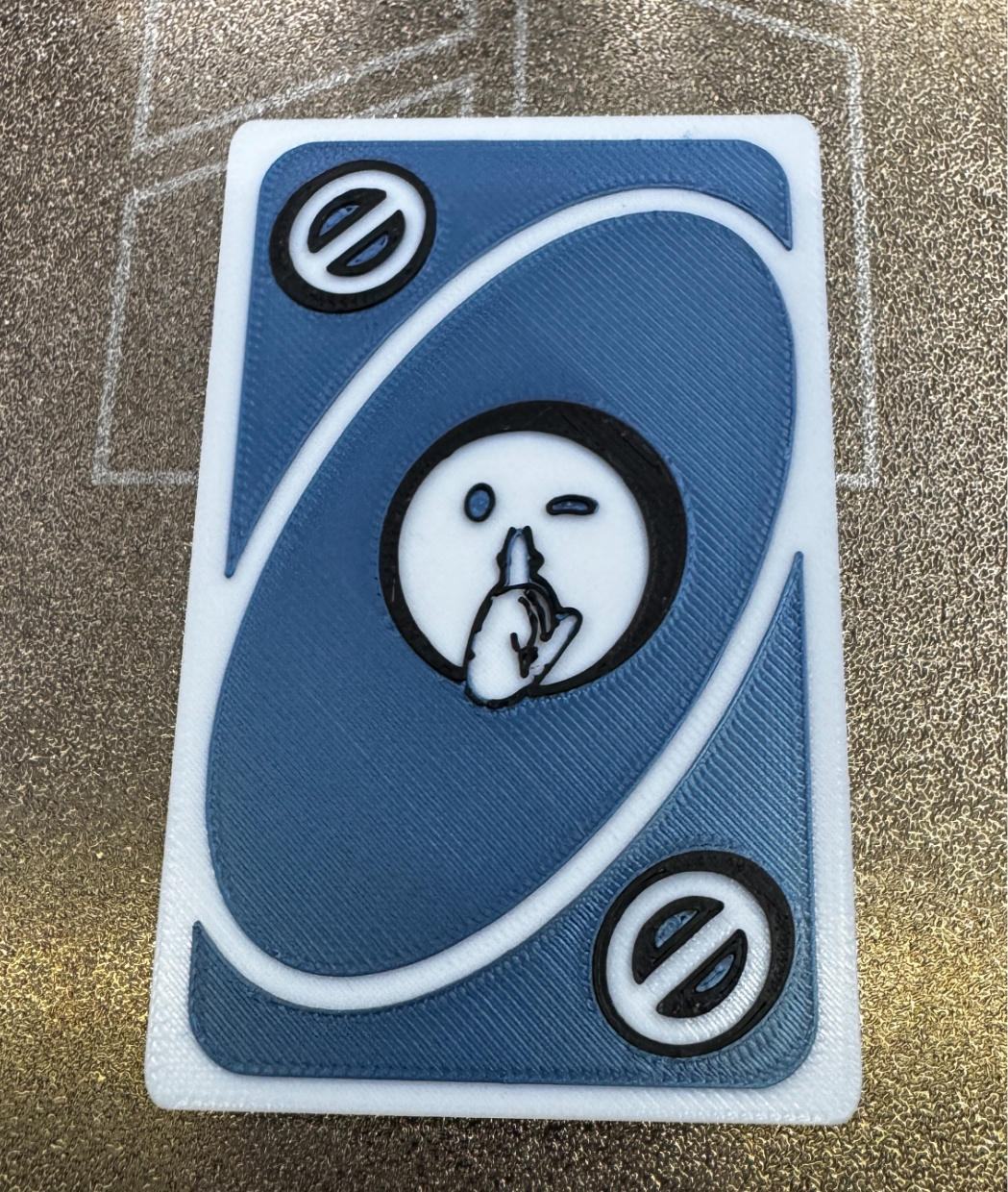 Silence Please Skip Uno Card By DNL 3D MakerWorld