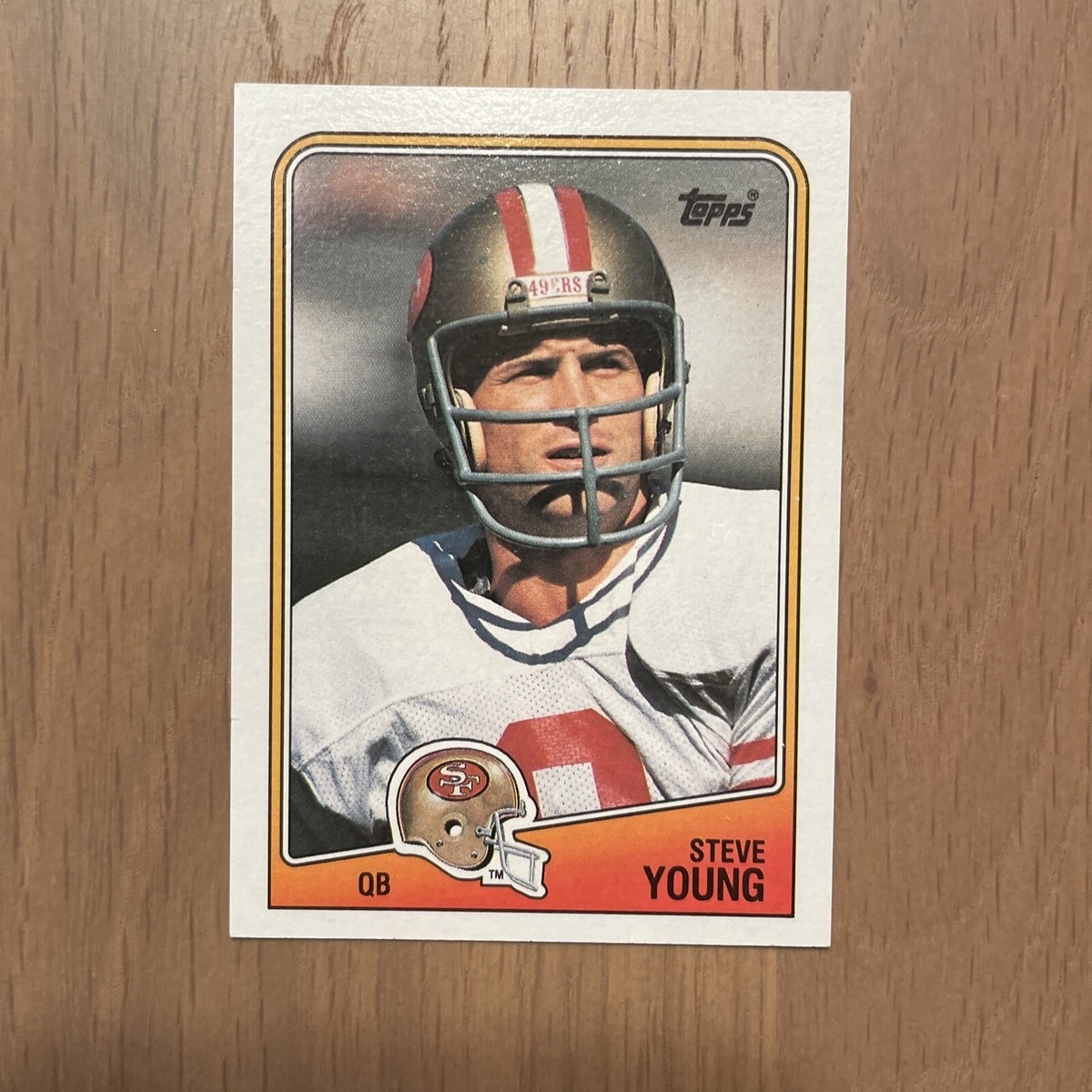 Steve Young 1988 Topps Football Card 39 San Francisco 49ers EBay