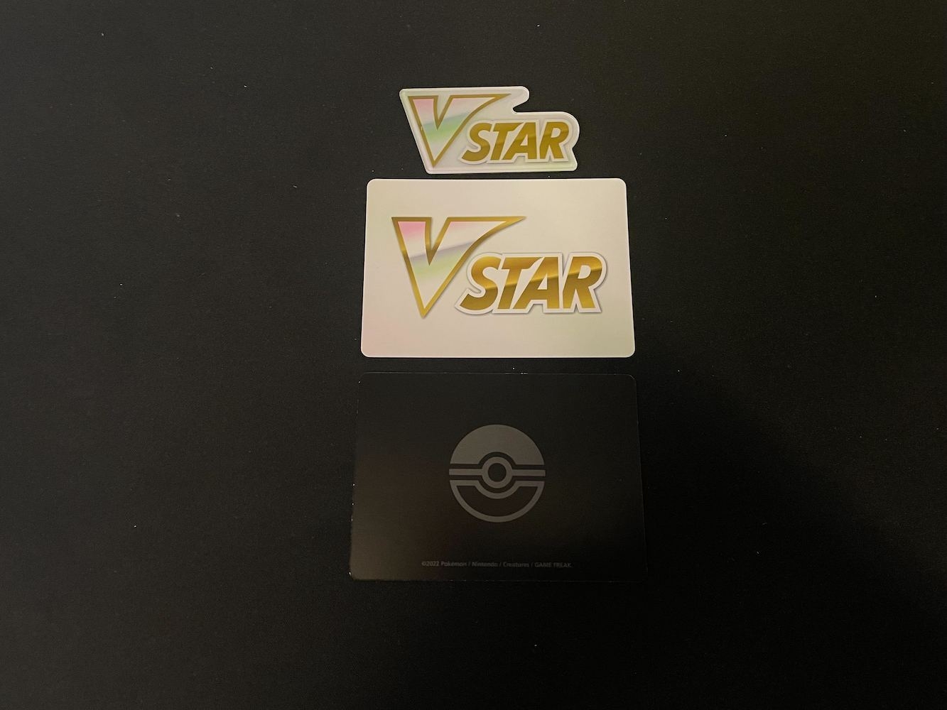 Pokemon Vstar Card Black