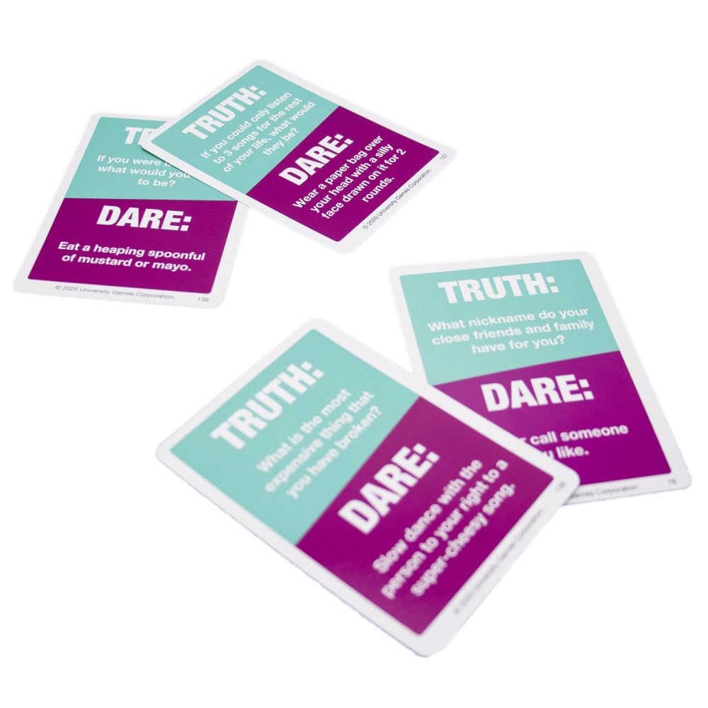 Truth Or Dare Card Game Standard Playing Card Decks Amazon Canada