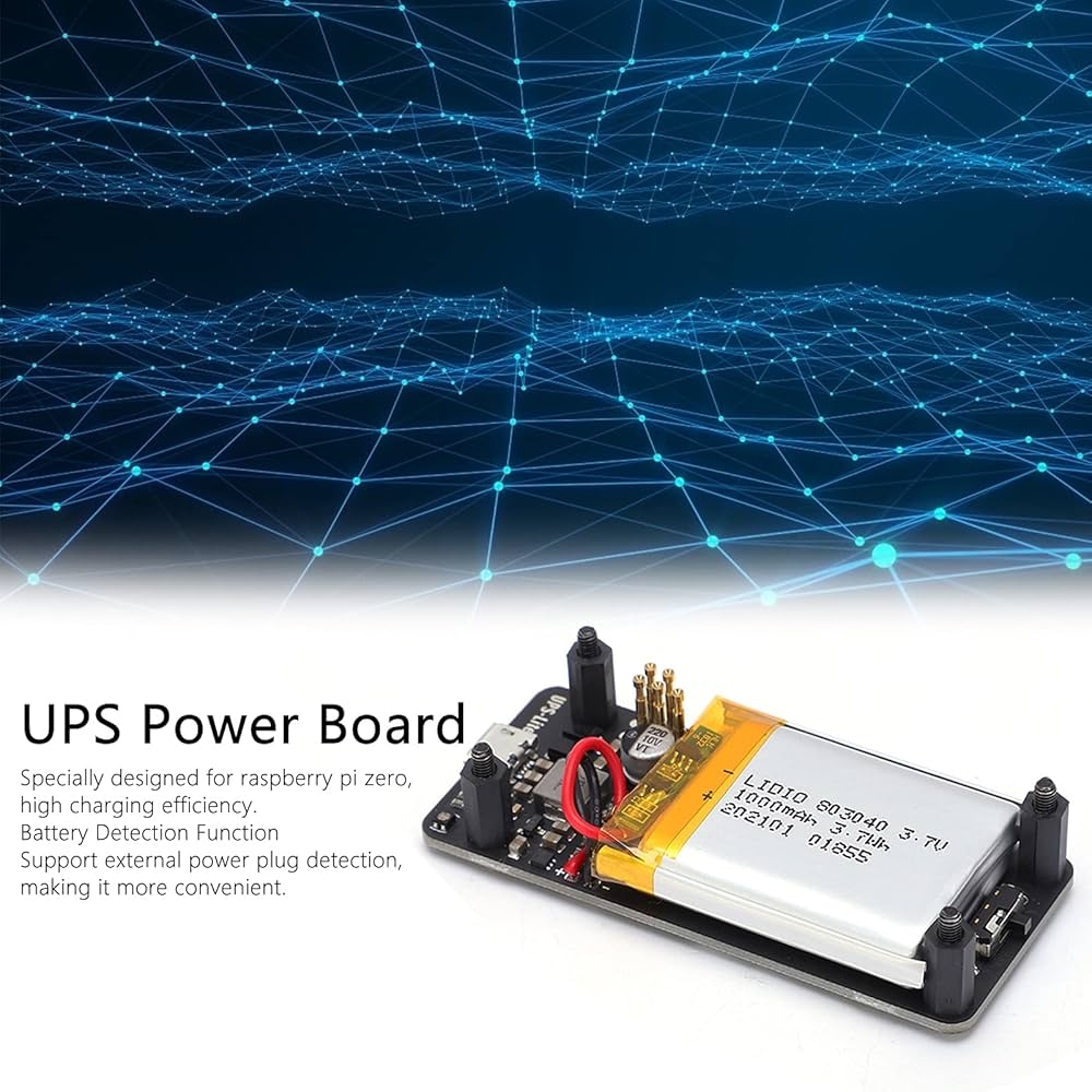 UPS Card For Raspberry Pi Battery For A Standby Time Of PCB Up To 6 Hours UPS Power Supply Card For Zero Amazon de Computer Accessories