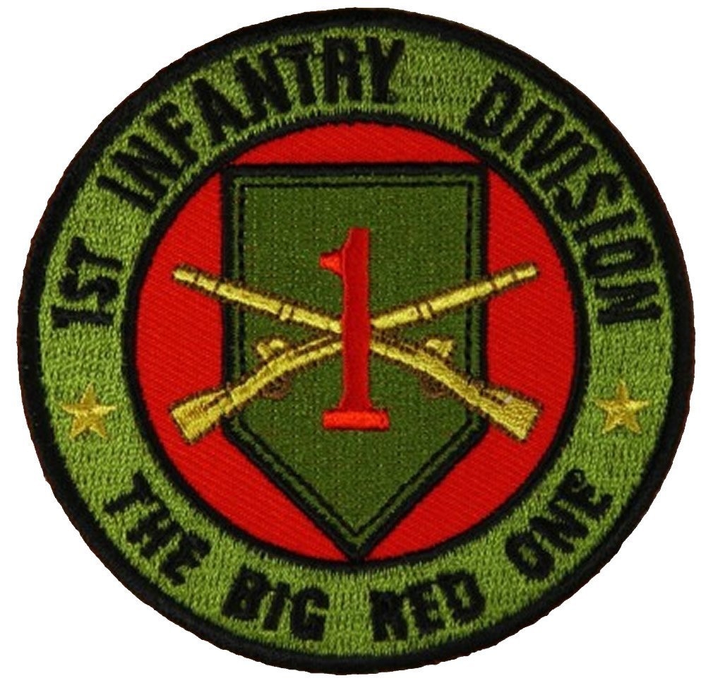 US ARMY 1ST ID FIRST INFANTRY DIVISION PATCH BIG RED ONE 1 VETERAN FORT RILEY EBay de