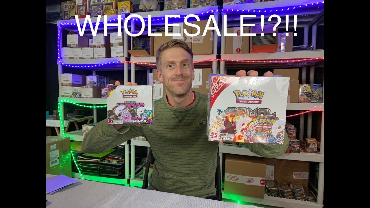 Who Wants To Buy Pokemon Cards At Wholesale Prices With Danny Phantump YouTube