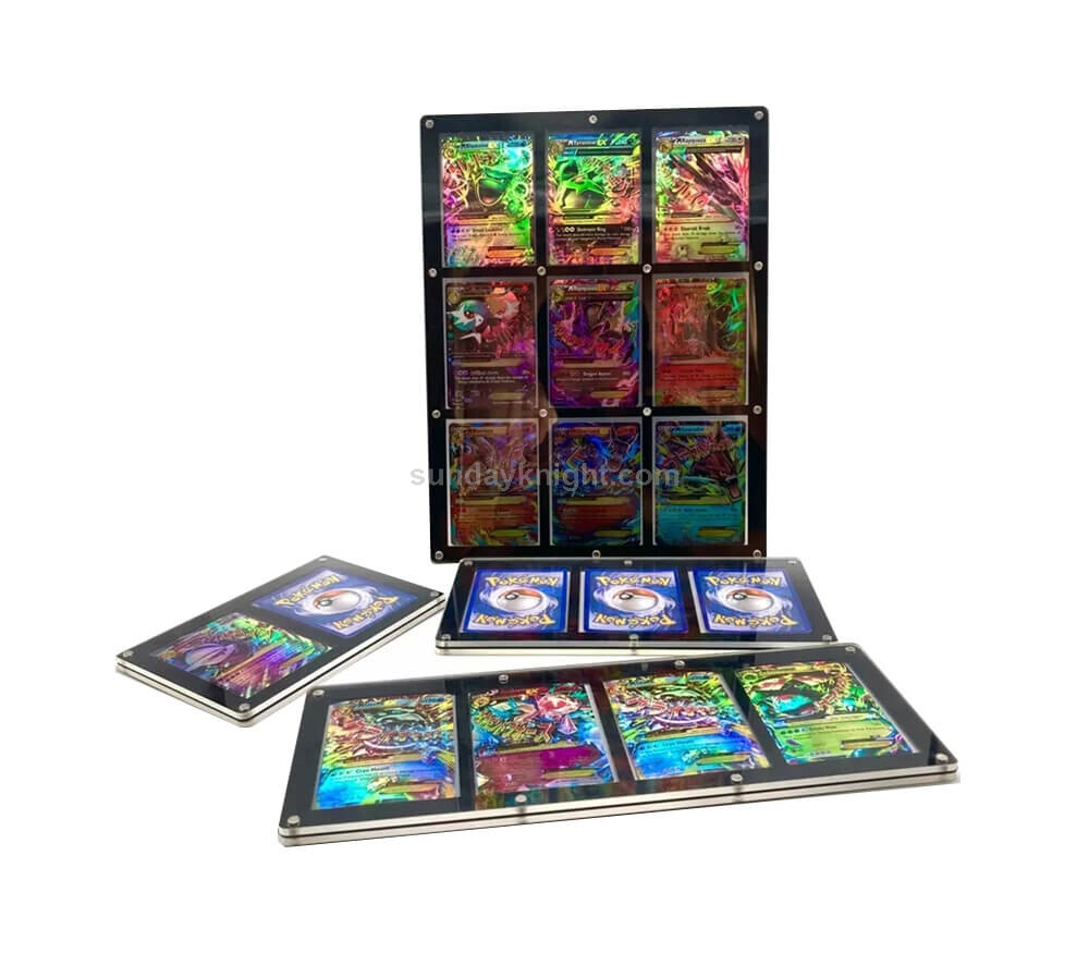 Wholesale Pokemon Cards Booster Pack Acrylic Display Case Collectible Card